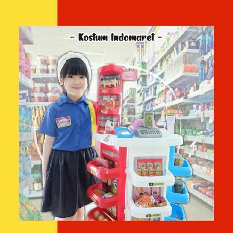 Kostum Indomaret | Kostum Profesi Anak | Seragam Indomaret
