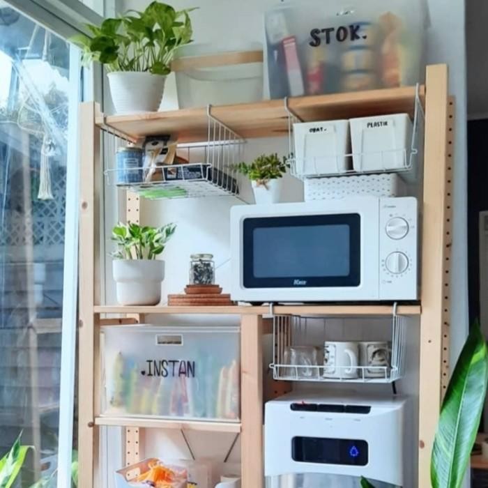 Obs Keranjang Besi Klip, Keranjang Tambahan Gantung Ambalan