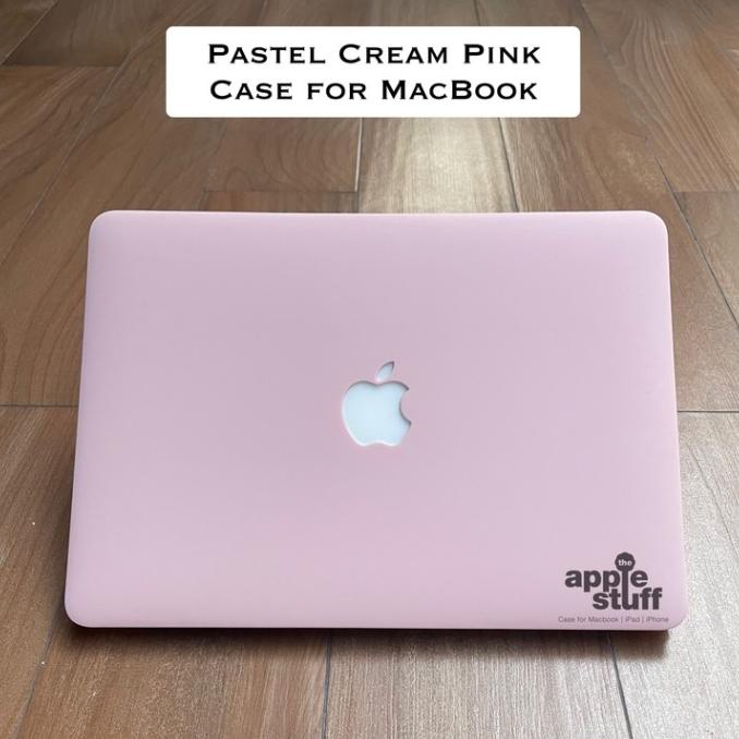 Macbook Apple Pro Air Case Pastel Cream Pink Dusty Pink Flash Sale