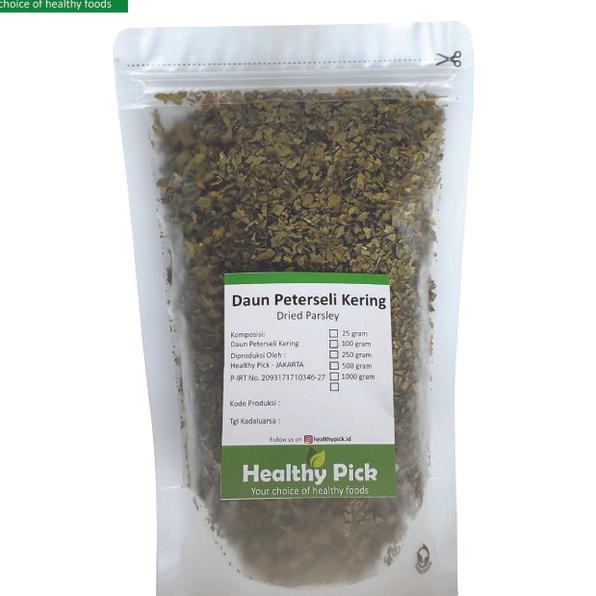 

Dried Parsley / Daun Peterseli / Peterseli Kering 100Gr
