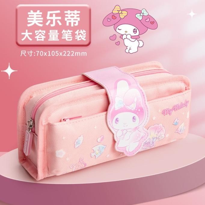 

Kotak pensil pencil case - sanrio melody kuromi cinnamoroll ( OTH856 )