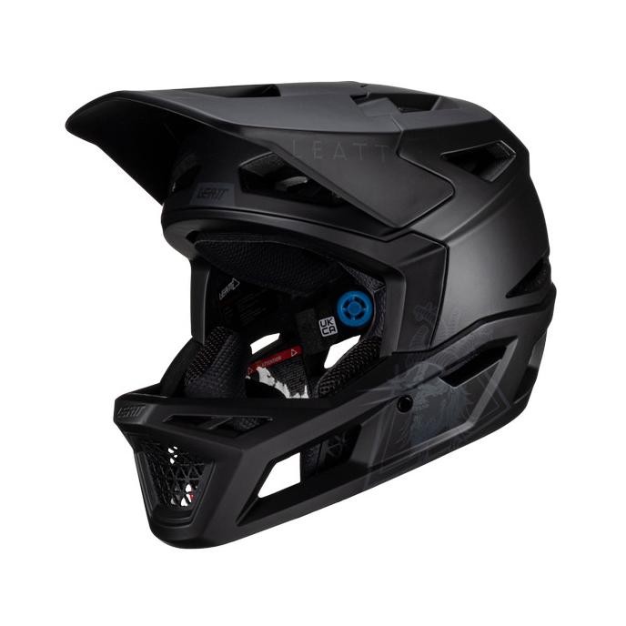 Helmet Leatt Mtb 4.0 Stealth / Helmet Mtb Fullface Dh Gravity  Sale