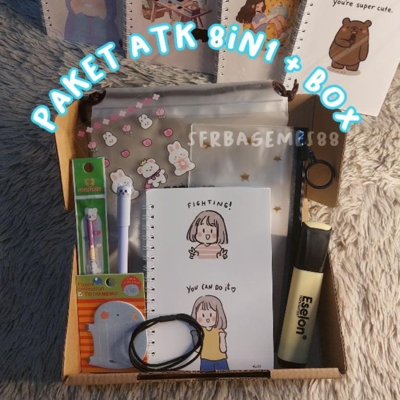 

Un04 serbagemes88 - (PART 3) PAKET ALAT TULIS 8IN1 / STATIONERY SET FANCY / ALAT TULIS SET Premium
