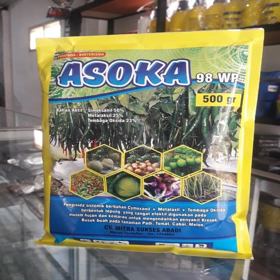 Super Viral Fungisida Bakterisida Asoka 98Wp 500 Gram Ur37