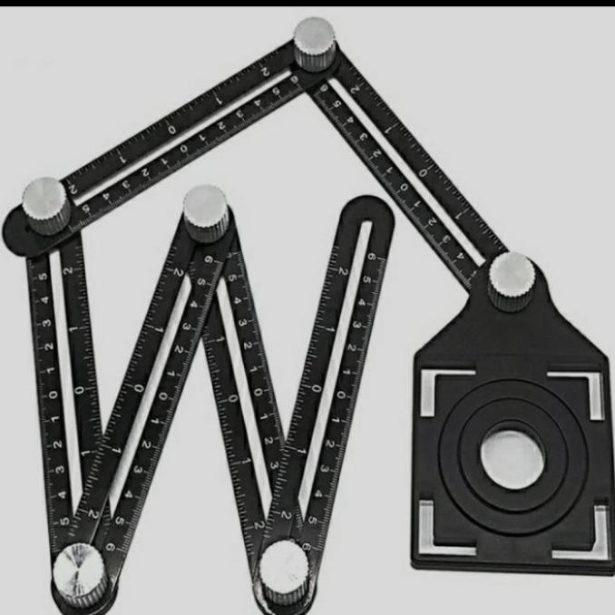 

Penggaris 6 Sudut Pelubang Keramik / Penggaris Template !! Ready