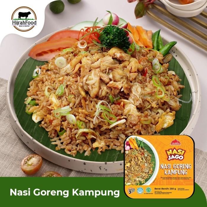 

Laukita Nasi Goreng Kampung Isi Ayam Telur Tradisional Siap Saji