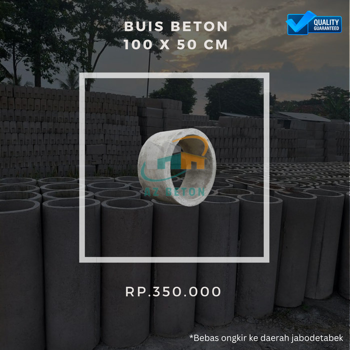 BETON BUIS DIAMETER 100 X 50 CM