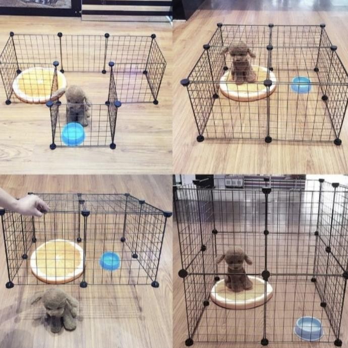 Kandang Pagar Simpel/Kandang Anjing, Kelinci, Kucing Kecil