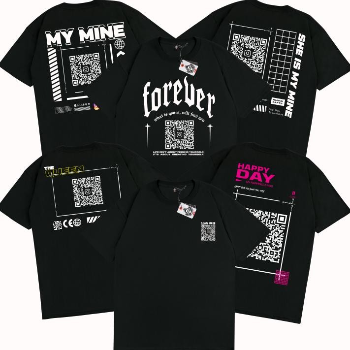 Limited Karimake T-Shirt Custom Streetwear Scan Barcode Profile Instagram Pacar Kalian Kaos Distro H