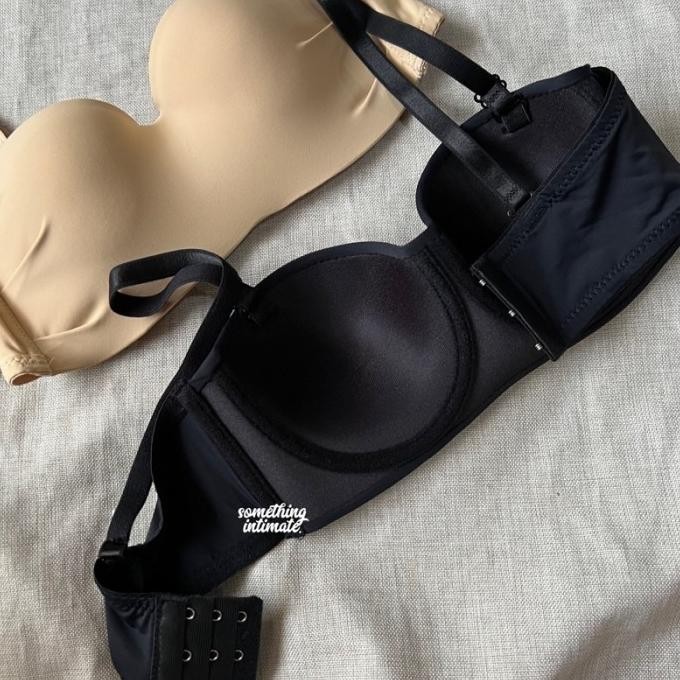 Wacoal Second Skin Seamless Strapless Bra Kemben Bh Bandeau Beha Sale F67A