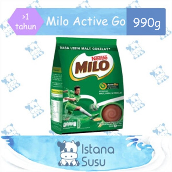 

Milo Active Go 990 gr