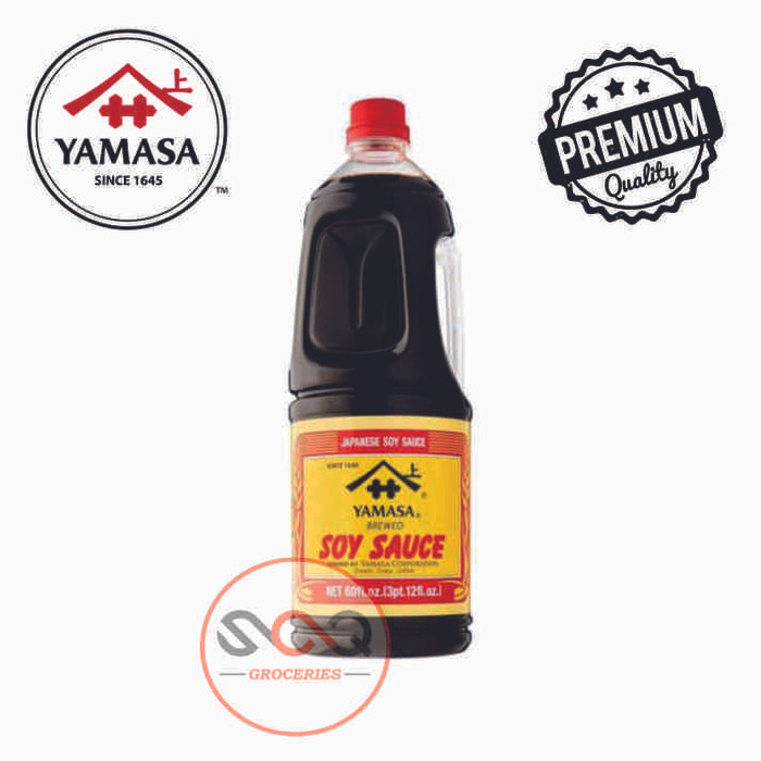 

Yamasa Soy Sauce 1.8 Ltr / Shoyu / Kecap Asin Jepang / Saus Jepang