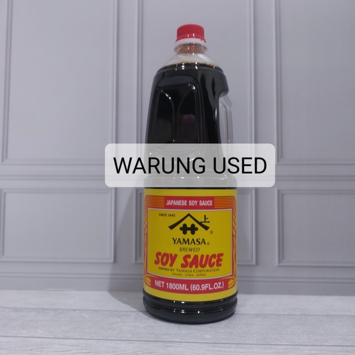 

Yamasa Soy Sauce 1,8 L ( 1.8 L ) /Shoyu/Kecap Asin Jepang/Saus Jepang