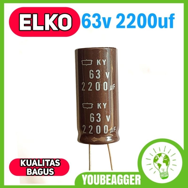 ELKO 63V 2200UF