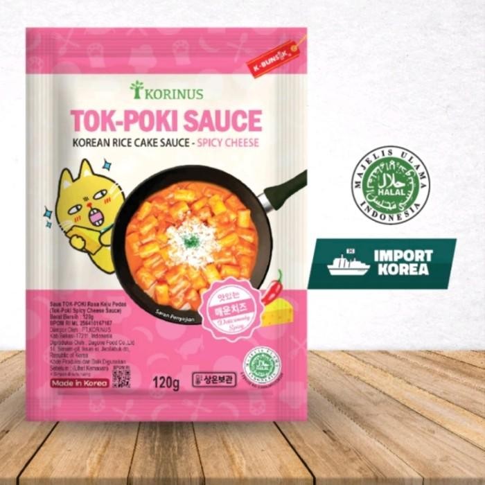 

K- Tokpoki Sauce Chesee / Tteokbokki sauce Rasa keju 120g