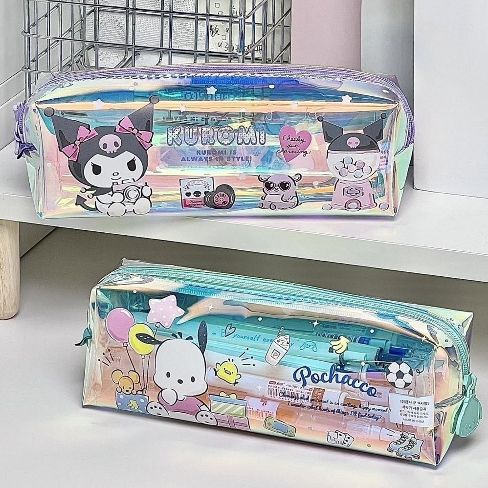 

TEMPAT PENSIL SANRIO METALIK PENCIL CASE SANRIO CINNAMOROLL KUROMI MELODY BARU baru