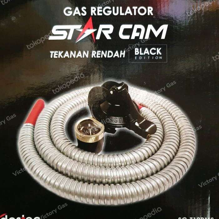 PROMO Selang gas dan starcam scT12rms/paket selang regulator starcam mtr