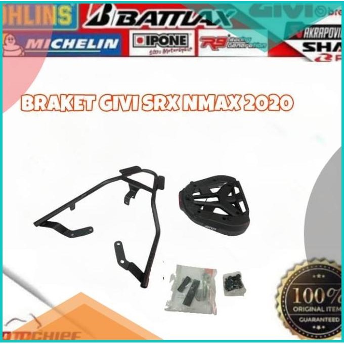 Bracket Braket Breket Box SRX Nmax New Nmax 2022 Givi NmaxNew Nmax202