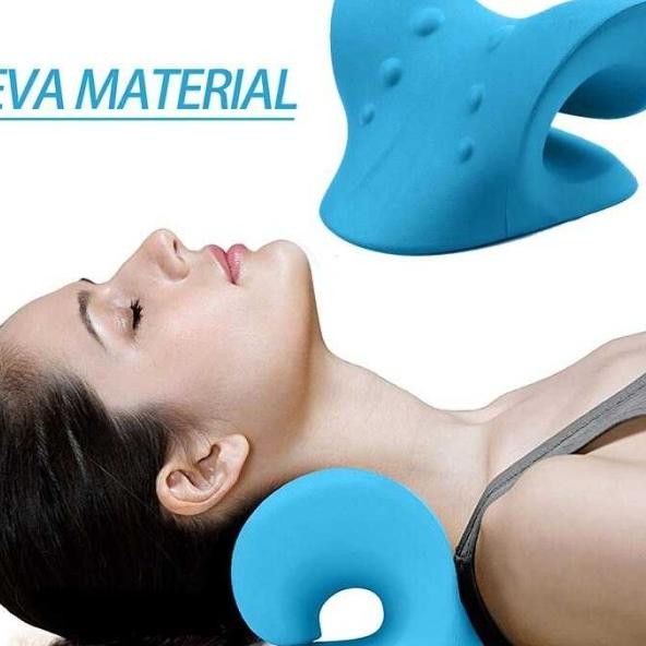 Alat Terapi Leher Kaku Bantal Relaksasi Leher Punggung Cervical Ne