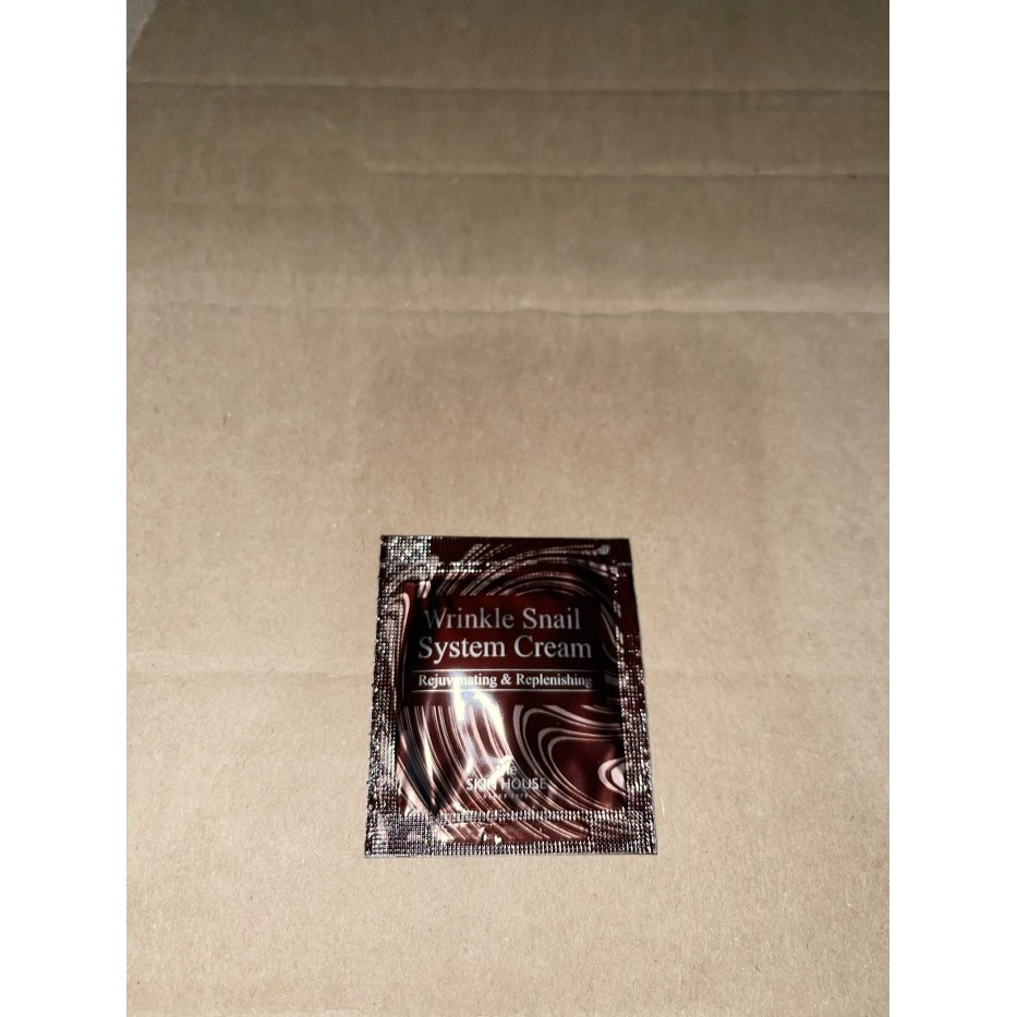 Super Sale! the skin house wrinkle snail system cream sample Terbatas