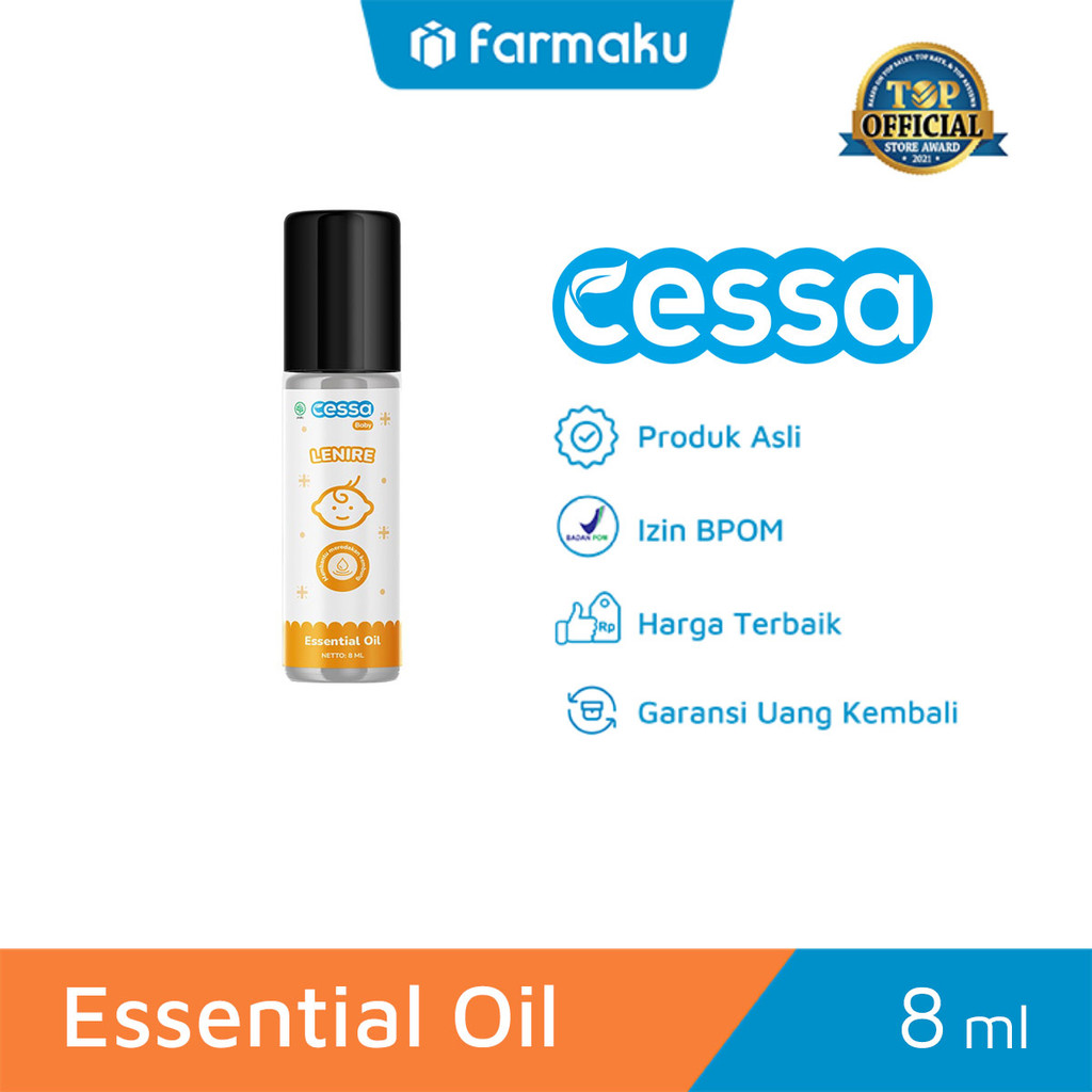 Cessa Baby Lenire 8 ml - Essential Oil Meredakan Perut Kembung