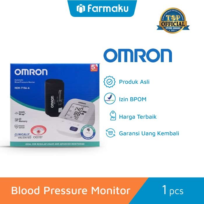 Omron Automatic Blood Pressure Monitor HEM-7156T