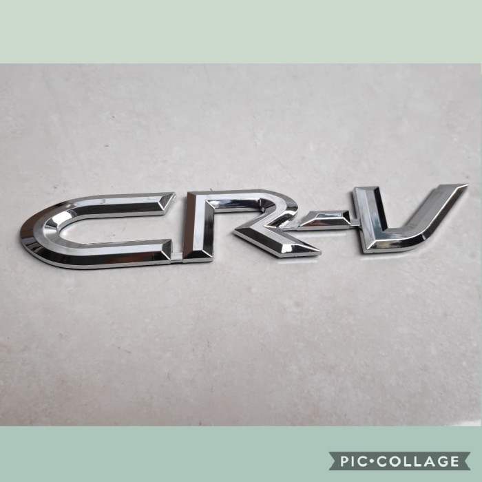 emblem crv CR-V belakang honda crv gen 2 tahun 2002-2006