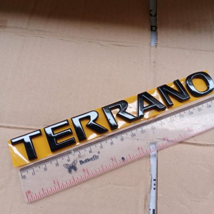 Part Emblem Nissan Terrano Hitam