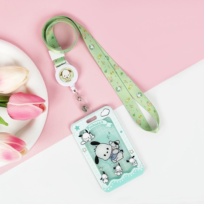 

Terlaris ID Card Holder Name Tag Lanyard / Kalung Kartu Cute Sanrio Mascot 5 SALE