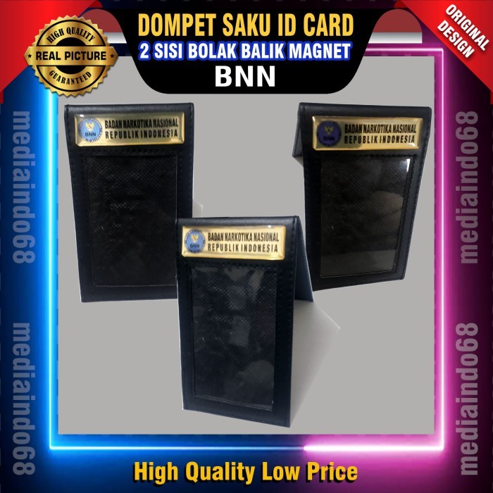 

Terlaris BNN DOMPET SAKU MAGNET TEMPAT ID CARD 2 SISI SALE