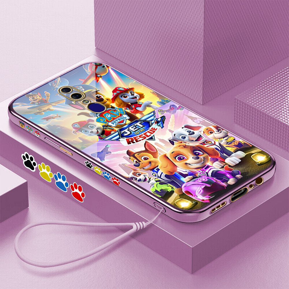 [Pengiriman lokal] OPPO A3 A9 2019 F1S F5 PLUS F7 Youth F11 Pro F9 K3 A7X Casing Ponsel PAW Patrol: 