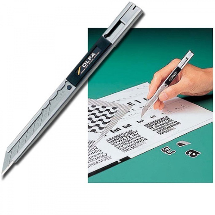 

Terlaris Grafik 9mm SAC-1 OLFA Graphic Cutter 30 Degree KnIife Original SALE