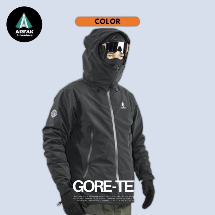 Jaket Gunung Bogaboo Gtx 3 Layer Gamma Full Seal Inner Polar