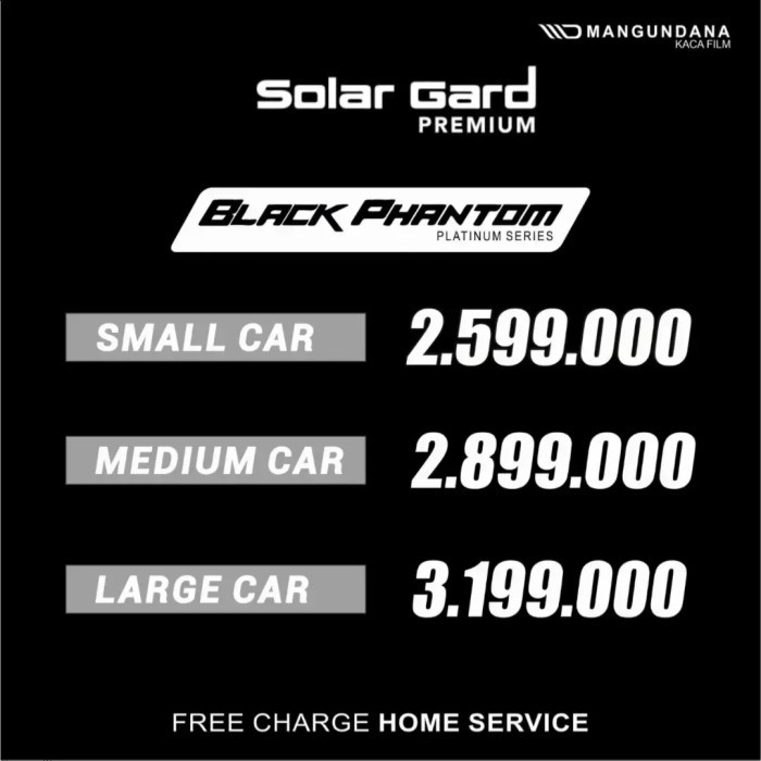 solar gard black phantom full