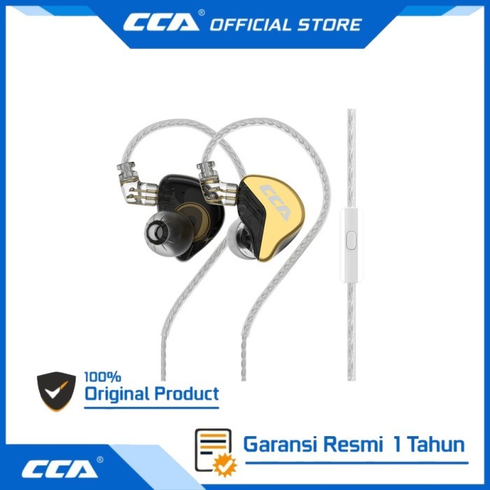 Cca Cra+ With Mic In Ear Monitor Earphone Upgrade From Cca Cra