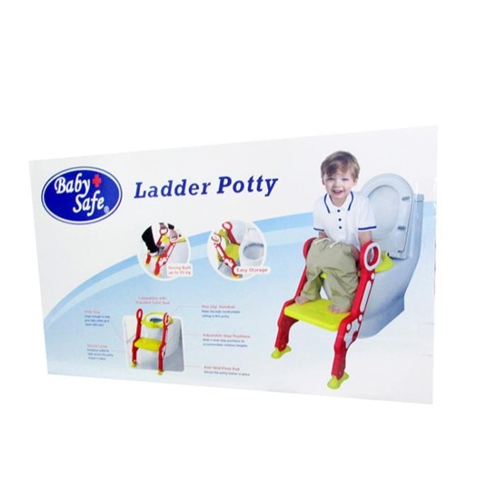 TOILET SEAT ANAK Baby Safe Step Ladder Potty Tangga Toilet Dudukan Toilet Untuk Anak