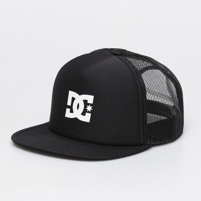 TOPI SNAPBACK Topi DC Shoes Gas Station Snapback Trucker Cap Black ORIGINAL