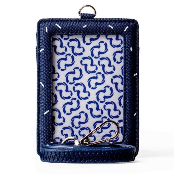 

Lanyard Name Tag Id Card - Wallts Aiken Sprinkle Navy