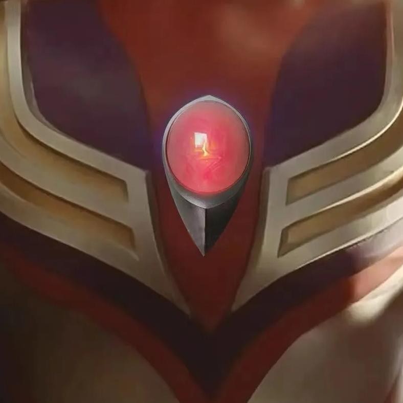 PROMO Ultraman Tiga Chest Light Timer /Lampu Di Dada Ultraman / Color Timer Dengan Suara Dan Lampu a