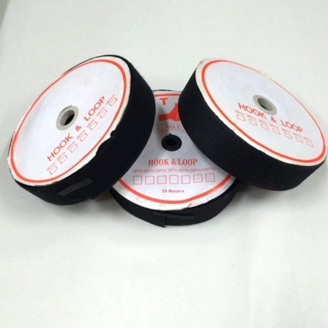 

Velcro Strap / Magic Tape / Perekat / Pengikat Kain 5 cm KASAR 1 ROLL