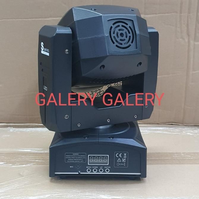 Paket 4 Buah Mini Moving Head Beam 60W 3 Prisma Plus Dmx 240  Ready