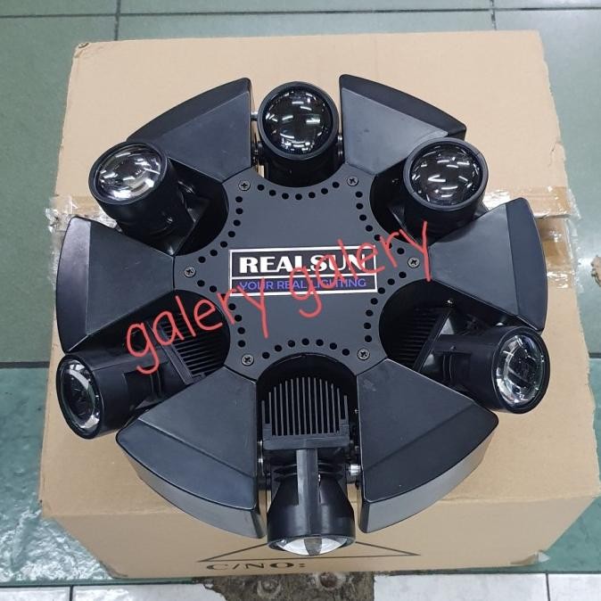 Moving Head Beam 6X10W Fullcolor Moving Head Spider  Ready