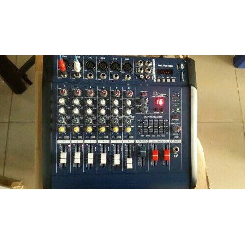 Power Mixer Linkmaster Pmx602D Usb  Ready