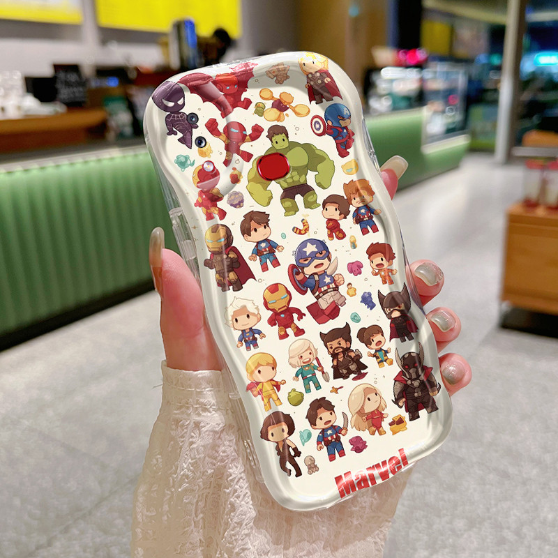 Casing Hp Untuk Samsung Galaxy A10s M01s Case HP casing pelindung Softcase ponsel Marvel's The Aveng