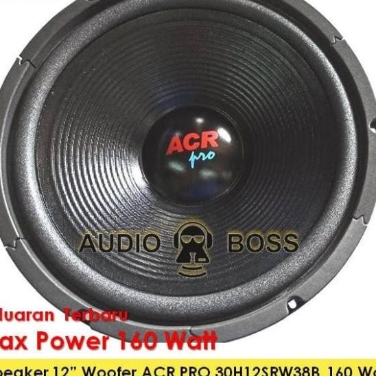 Speaker 12 Inch Woofer Acr Pro 500 Watt / Speaker Woofer 12" Acr Pro