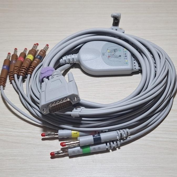 [ Mgd ] Kabel Ekg Zoncare 26Pin 10 Lead Banana