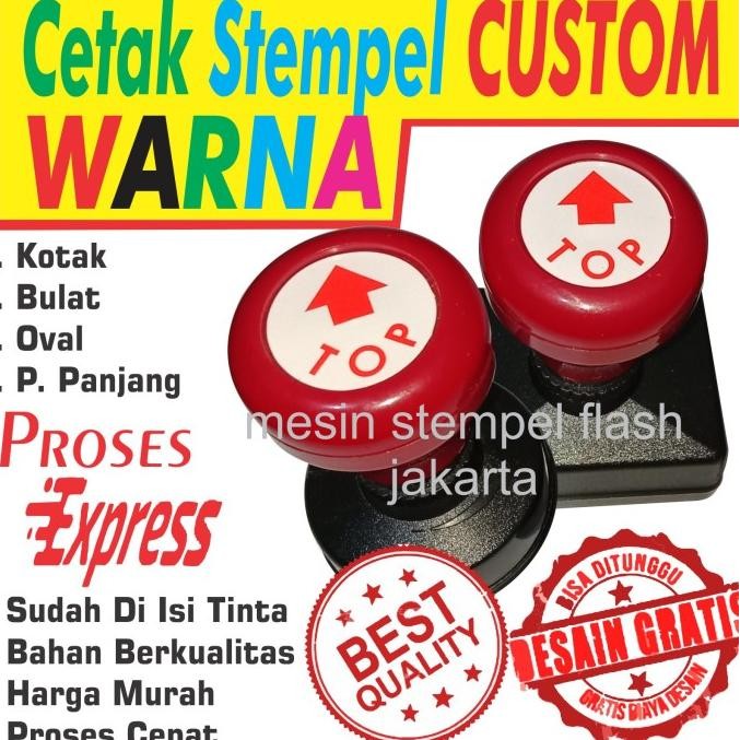 

Sale Stempel Warna Flash Cetak Stempel Cepat Kilat