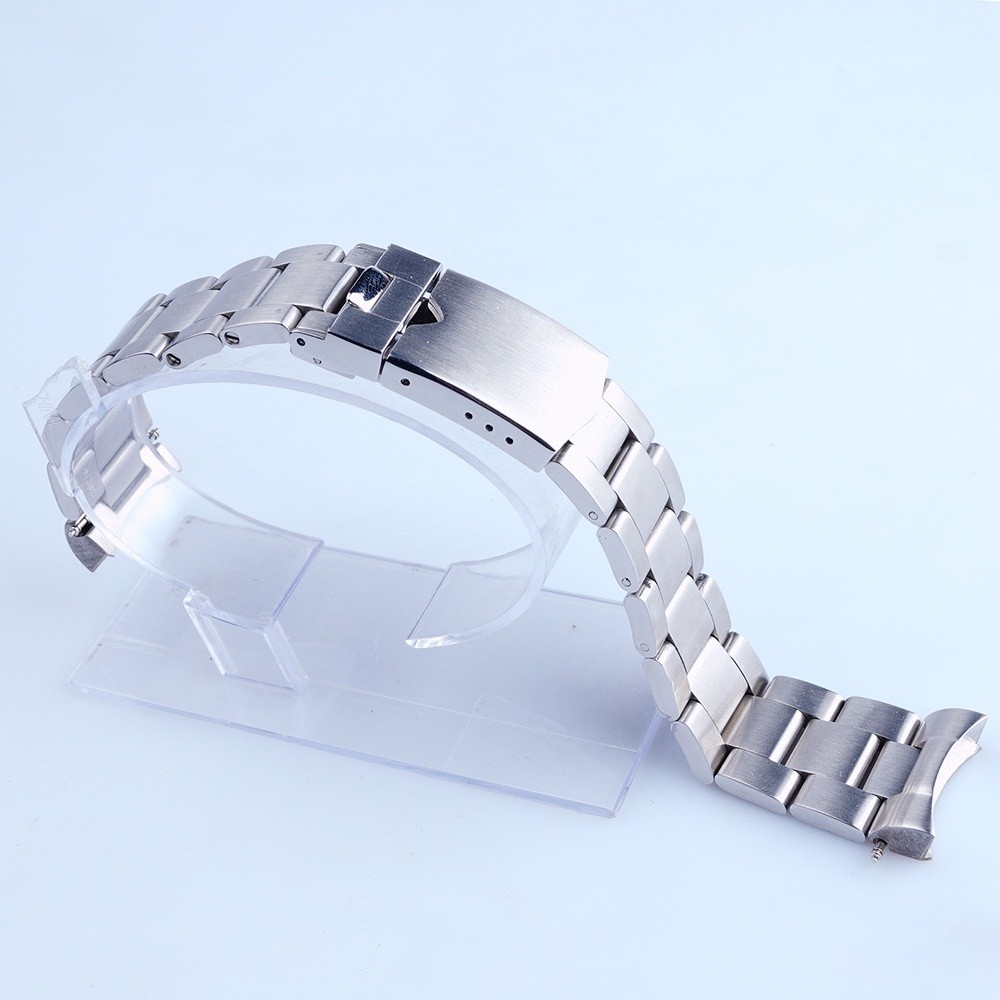 Tudor Gelang Jam Baja Tahan Karat Padat untuk Tudor Black Bay 58 Heritage Chrono Gelang Tali Jam Tan