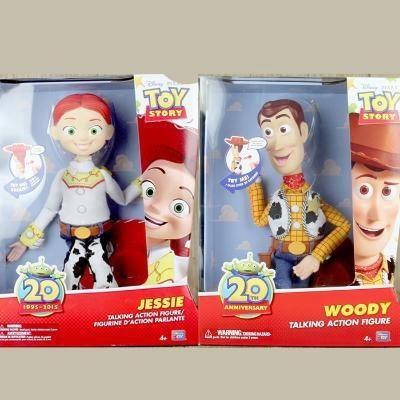 Disney Toy Story Jessie Woody 20th 20th Anniversary Talking Action Figure Mainan Anak |6268750C|