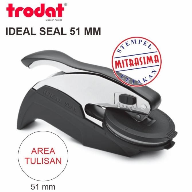 

Sale Trodat Ideal Seal 51 Mm ( Stempel Timbul / Emboss )